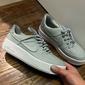 Women’s Nike Air Force One Premium - Gray